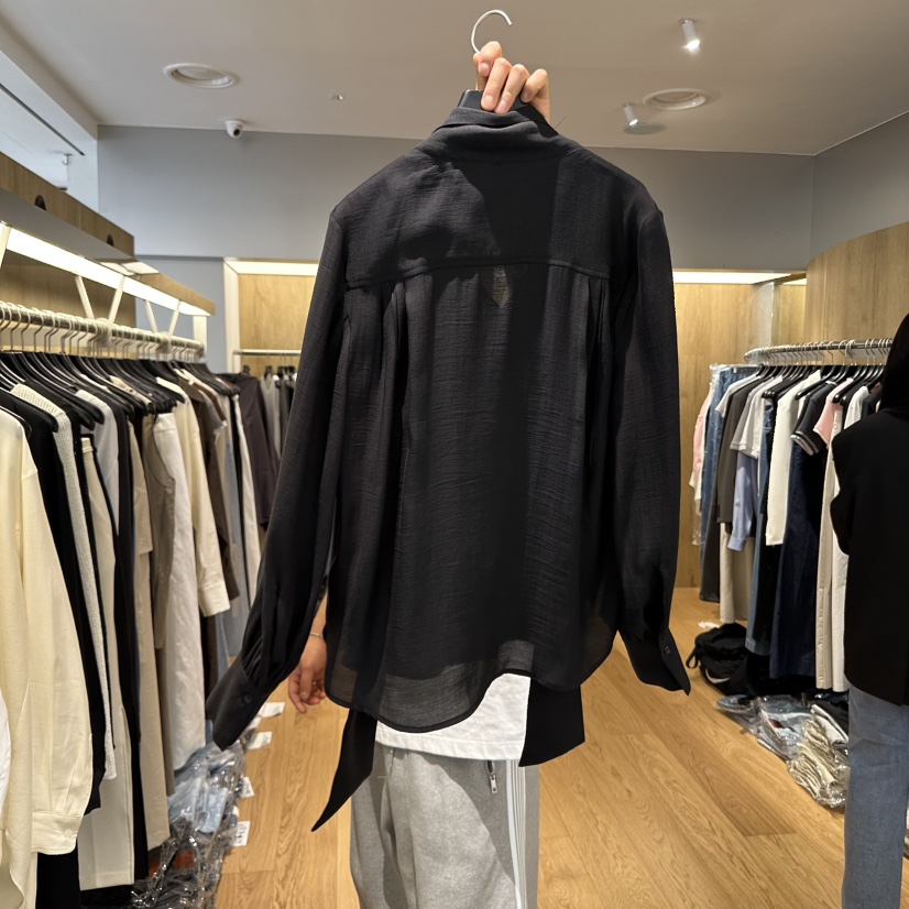 LEFANCY韓國㊣直郵東大門代購女裝新品熱賣人氣休閑襯衫蕾絲衫LEFANCY襯衫/蕾絲衫