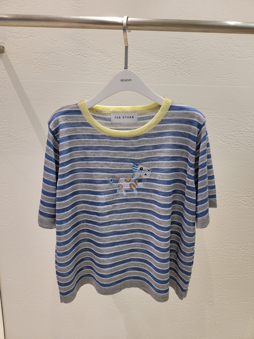 THE OTHER直郵韓國代購㊣女裝新品人氣熱賣推薦25春夏休閑T恤THE OTHERT恤