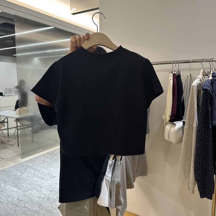 DE VENTI韓國直郵㊣女裝新品熱賣25春夏推薦人氣時尚休閑T恤DE VENTIT恤