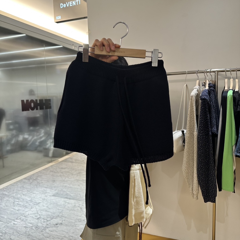 DE VENTI韓國直郵㊣東大門實拍女裝新品時尚熱賣25春夏短褲DE VENTI短褲圖色2
