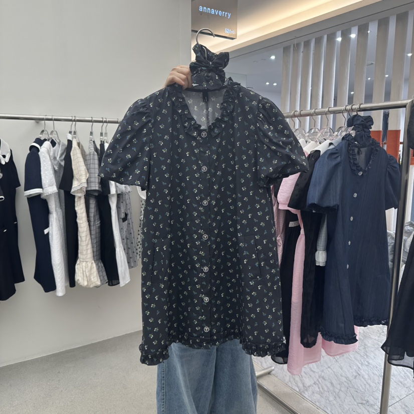 ANNA VERRY-P韓國直郵㊣女裝新品人氣推薦時尚25春夏連衣裙ANNA VERRY/BELIEVE連衣裙圖色2