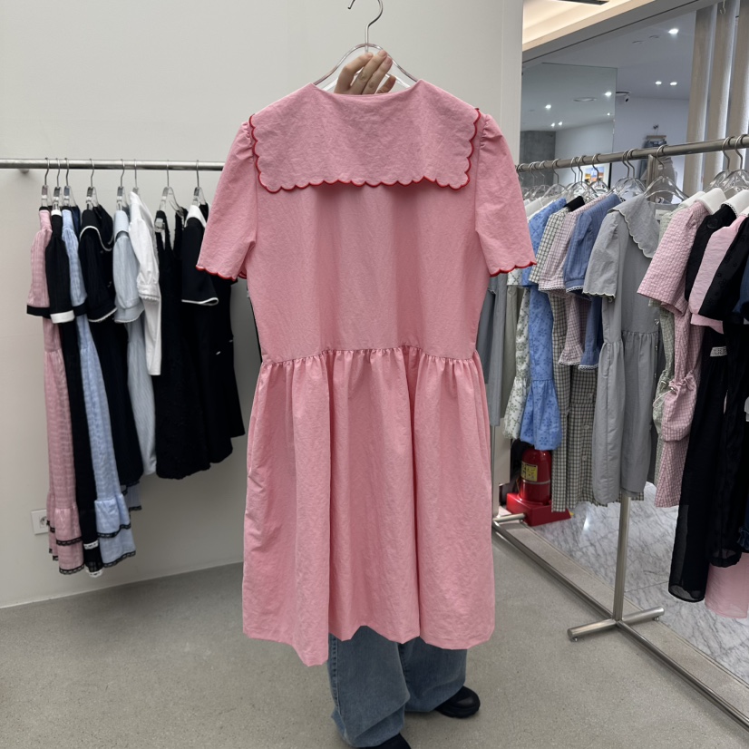 ANNA VERRY-P韓國直郵㊣東大門實拍女裝新品熱賣人氣連衣裙ANNA VERRY/BELIEVE連衣裙