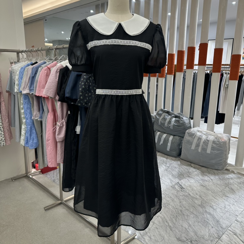 ANNA VERRY-P韓國直郵㊣東大門實拍女裝新款時尚25春夏連衣裙ANNA VERRY/BELIEVE連衣裙圖色2