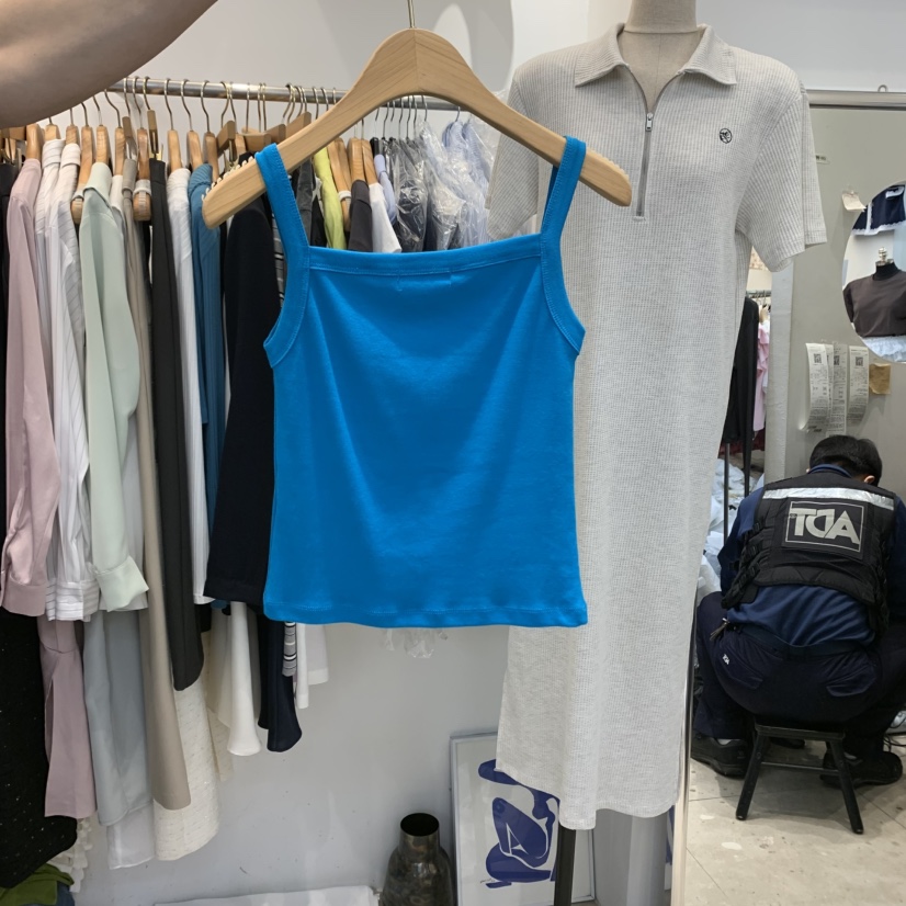 DUPLO韓國直郵㊣女裝新品時尚推薦25春夏休閑人氣熱賣吊帶背心DUPLO吊帶/背心