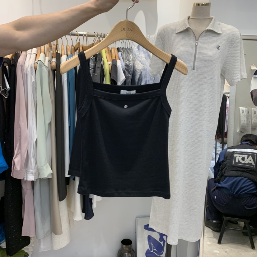 DUPLO韓國直郵㊣女裝新品時尚推薦25春夏休閑人氣熱賣吊帶背心DUPLO吊帶/背心圖色3