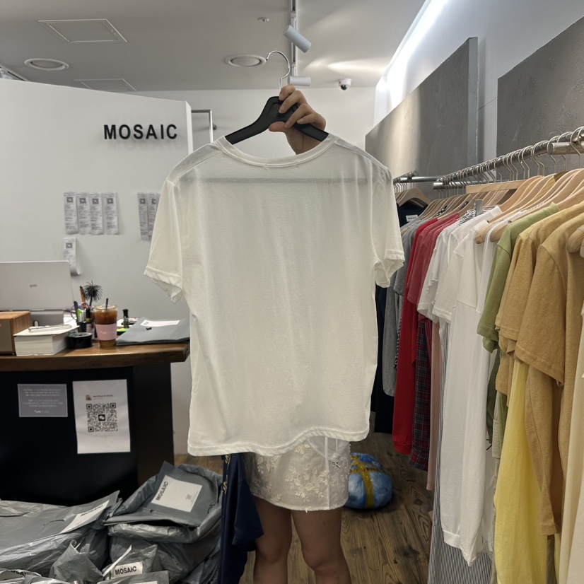 MOSAIC直郵韓國代購㊣女裝新品熱賣休閑25春夏人氣推薦時尚T恤MOSAICT恤