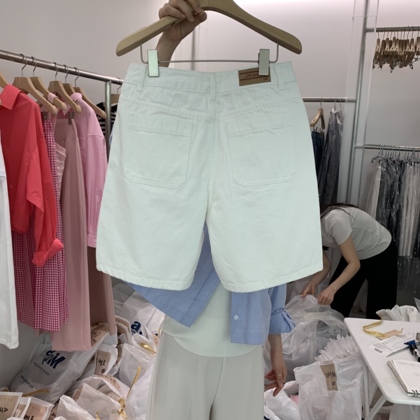 PRIVIE韓國直郵㊣女裝新品推薦25春夏熱賣休閑人氣短褲口袋PRIVIE短褲