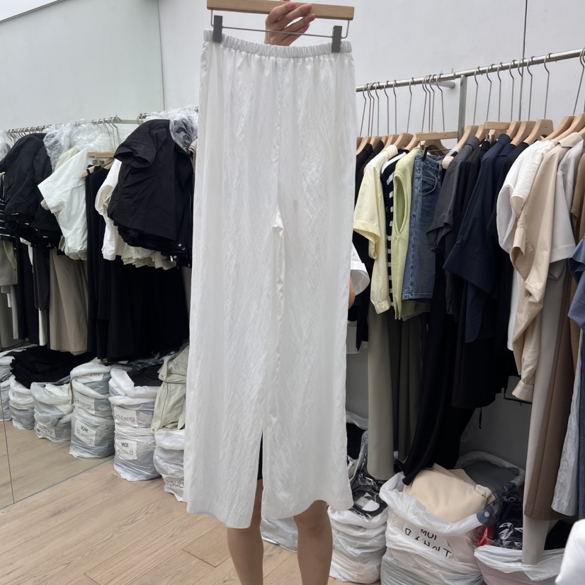 MOI-A韓國㊣直郵東大門代購女裝新款25春夏熱賣休閑休閑褲MOI-A休閑褲