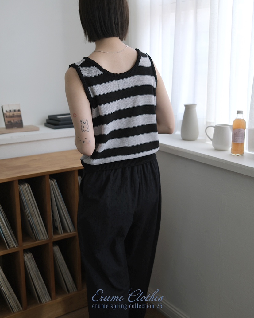 ERUME直郵韓國代購㊣女裝新品時尚人氣推薦熱賣25春夏吊帶背心ERUME吊帶/背心
