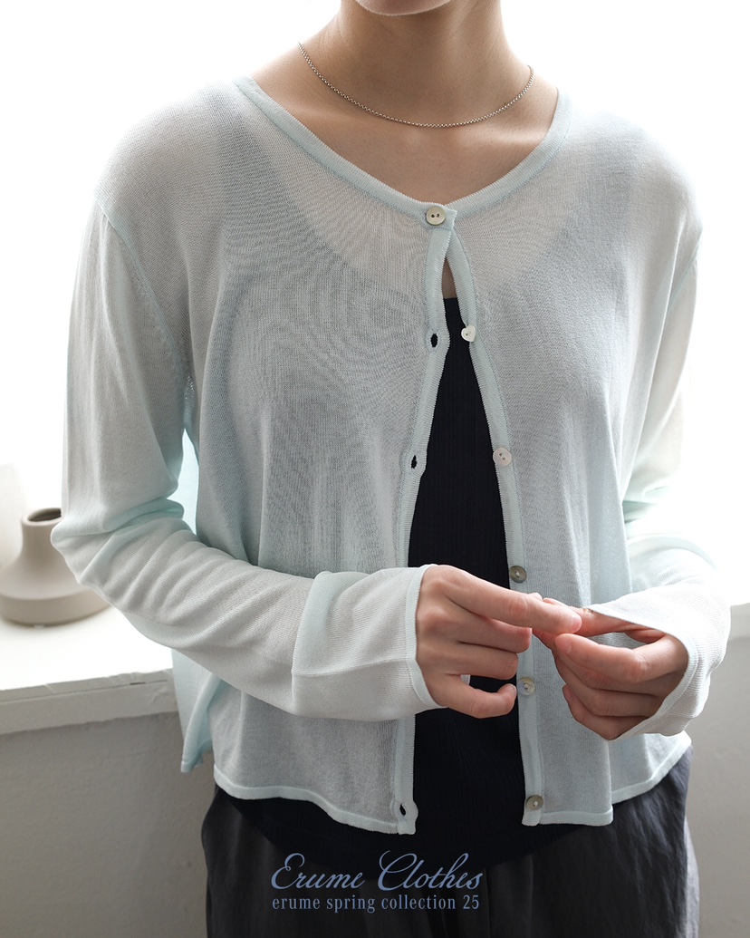ERUME韓國直郵㊣女裝新款熱賣時尚推薦人氣休閑25春夏針織衫ERUME針織衫