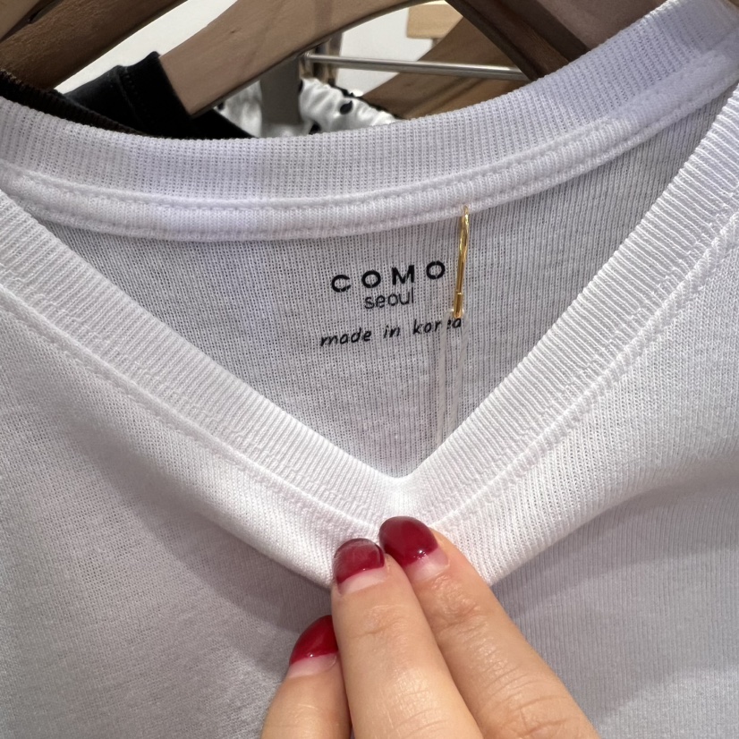 TAN&amp;COMO直郵韓國代購㊣女裝新款熱賣休閑人氣25春夏T恤tan-COMOT恤