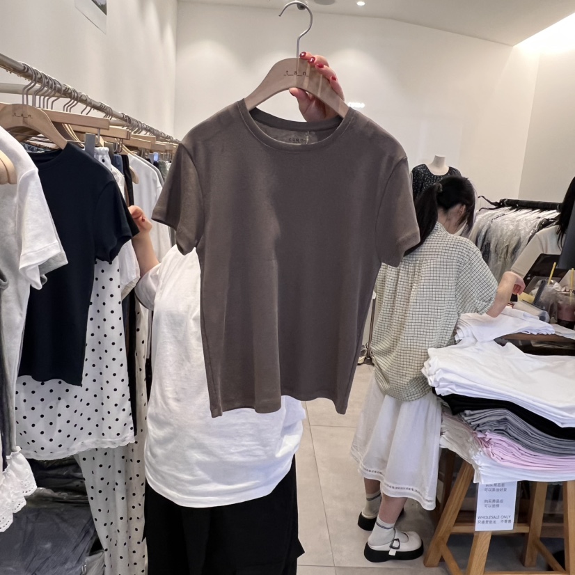 TAN&amp;COMO直郵韓國代購㊣女裝新款熱賣休閑人氣25春夏T恤tan-COMOT恤圖色2
