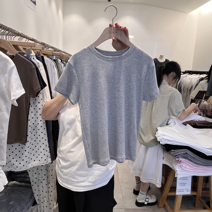 TAN&amp;COMO直郵韓國代購㊣女裝新款熱賣休閑人氣25春夏T恤tan-COMOT恤圖色5