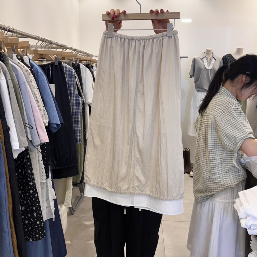 TAN&COMO韓國㊣直郵東大門代購女裝新品熱賣25春夏長裙tan-COMO長裙