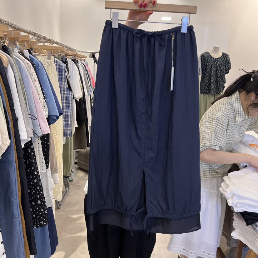 TAN&COMO韓國㊣直郵東大門代購女裝新品熱賣25春夏長裙tan-COMO長裙圖色2