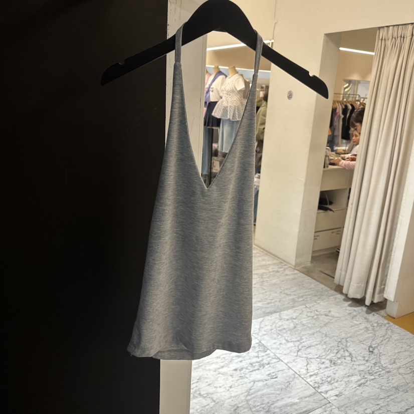 PROJECT WAVE-P韓國直郵㊣東大門實拍女裝新品熱賣吊帶背心PROJECT WAVE吊帶/背心圖色2