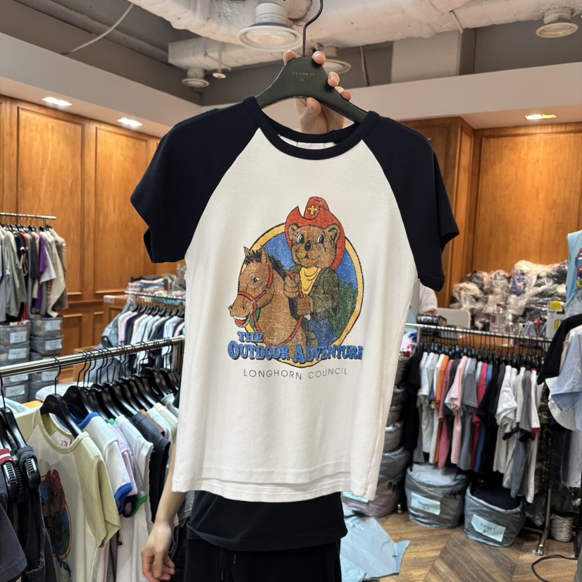 GARMENT-P韓國直郵㊣女裝新品熱賣休閑推薦時尚人氣25春夏T恤GARMENTT恤