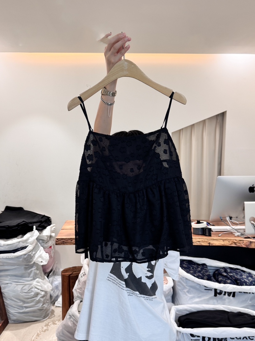 FRIC韓國直郵㊣東大門實拍女裝新品推薦時尚休閑人氣吊帶背心FRIC吊帶/背心圖色3