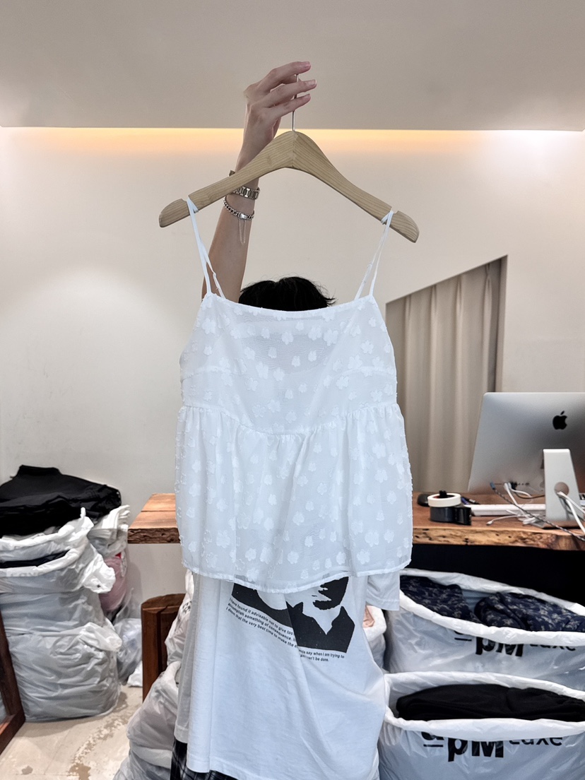 FRIC韓國直郵㊣東大門實拍女裝新品推薦時尚休閑人氣吊帶背心FRIC吊帶/背心圖色4