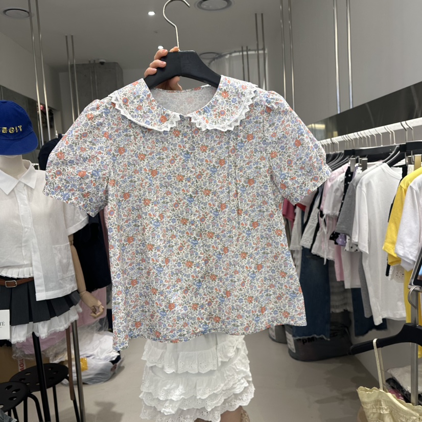 ARTE STUDIO韓國㊣直郵東大門代購女裝新款時尚襯衫蕾絲衫ARTE STUDIO襯衫/蕾絲衫圖色2