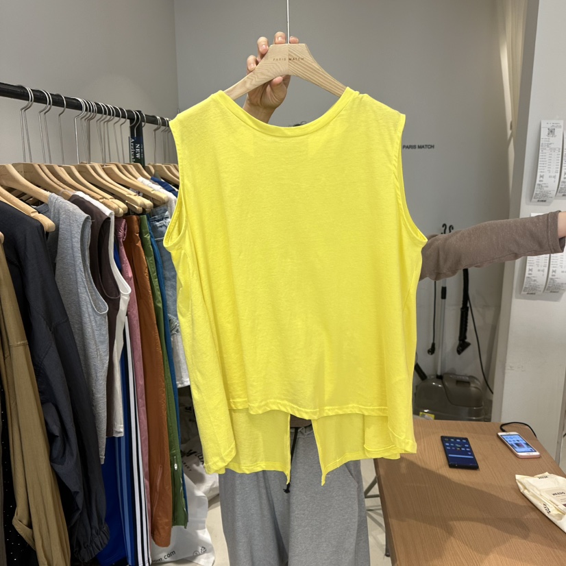 PARIS MATCH韓國㊣直郵東大門代購女裝新品時尚推薦吊帶背心PARIS MATCH吊帶/背心圖色4