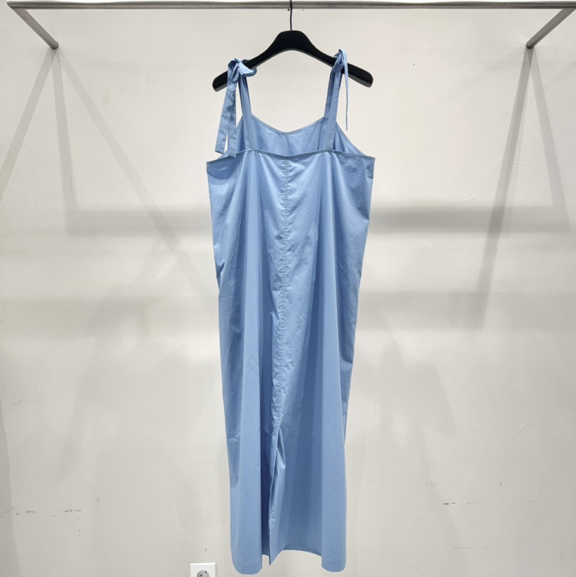 RIVER直郵韓國代購㊣女裝新品休閑25春夏熱賣推薦連衣裙蝴蝶結WATER/RIVER連衣裙