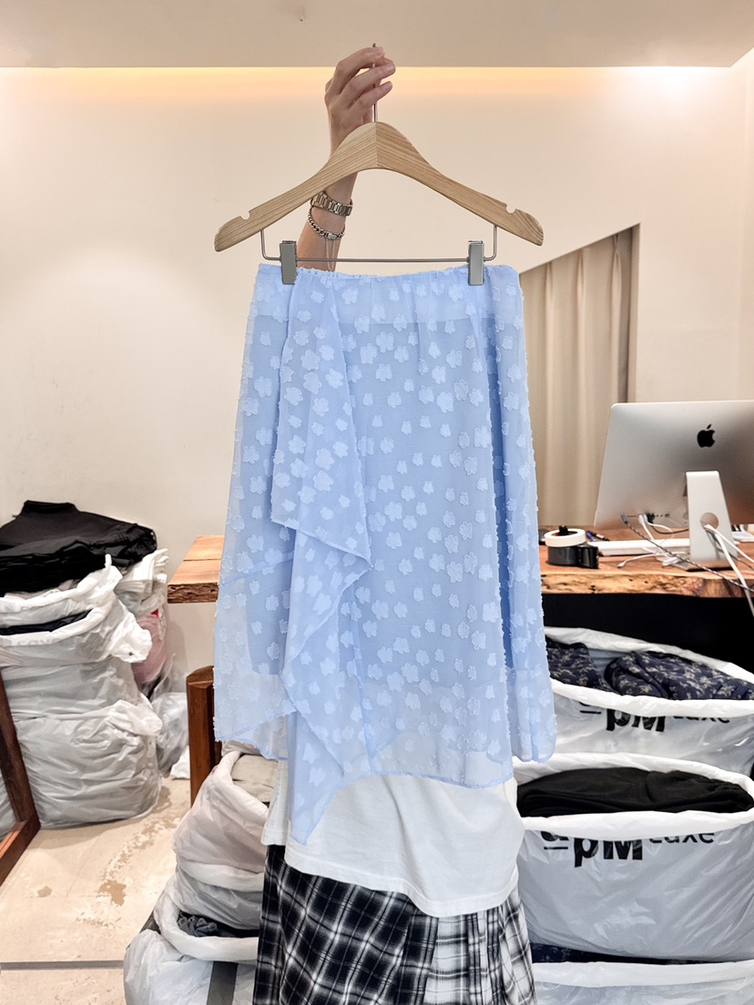 FRIC韓國㊣直郵東大門代購女裝新款推薦時尚人氣半身裙中短裙FRIC半身裙/中短裙圖色3
