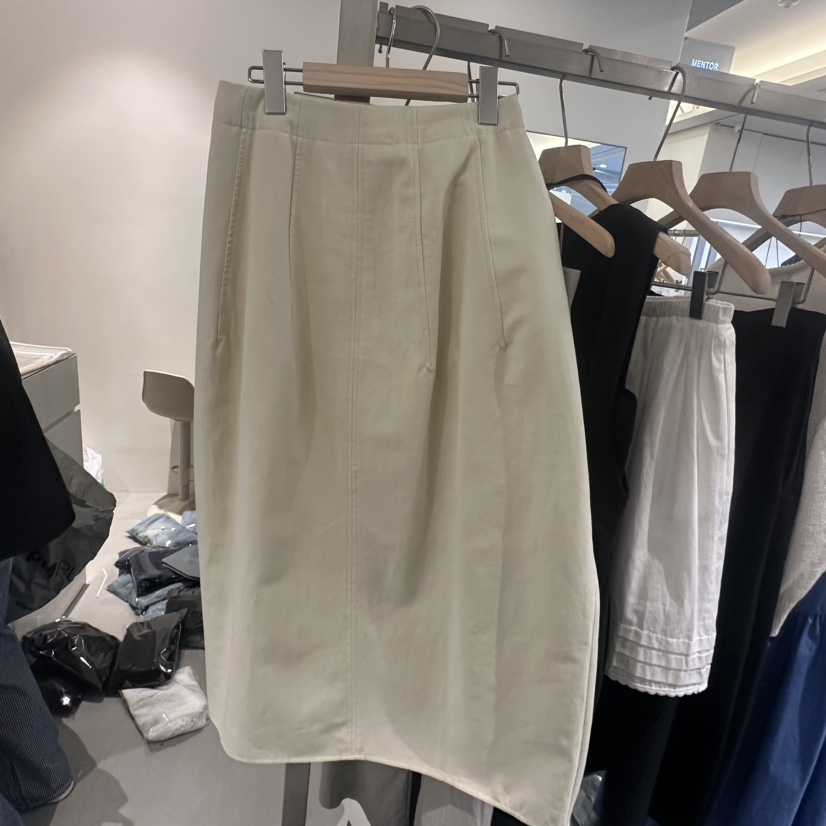 MENTOR韓國㊣直郵東大門代購女裝新品時尚人氣休閑熱賣長裙MENTOR長裙圖色2