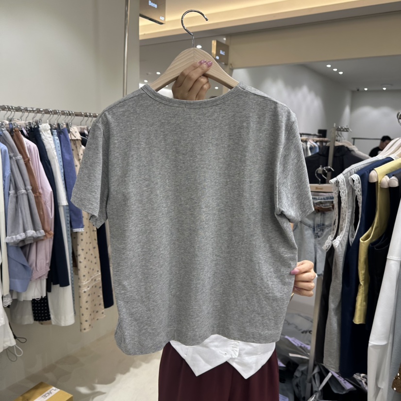 BENE直郵韓國代購㊣女裝新品25春夏人氣時尚推薦休閑熱賣T恤BENET恤