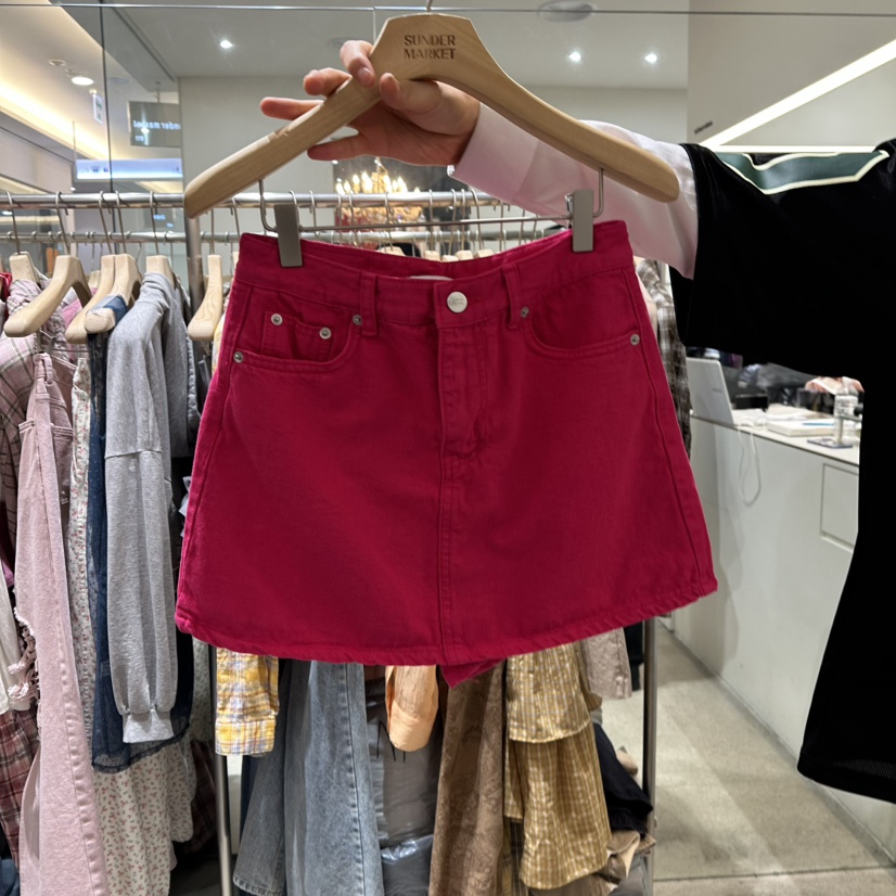 SUNDER MARKET韓國㊣直郵東大門代購女裝新品熱賣時尚裙褲SUNDER MARKET裙褲圖色2