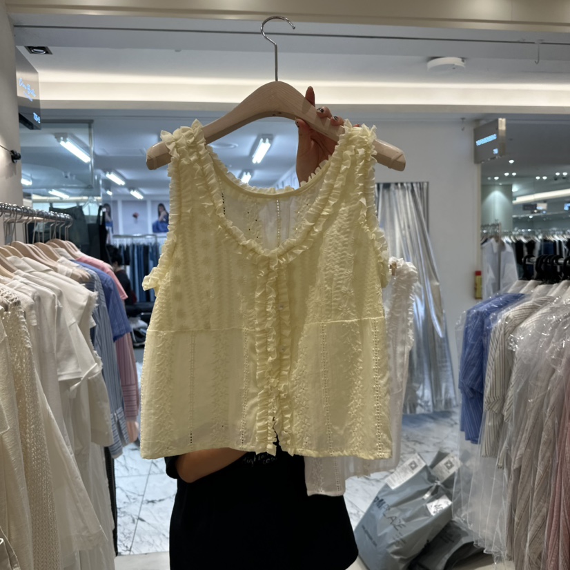 CREME BRULEE韓國直郵㊣女裝新款25春夏時尚熱賣推薦吊帶背心CREME BRULEE/DH吊帶/背心圖色2