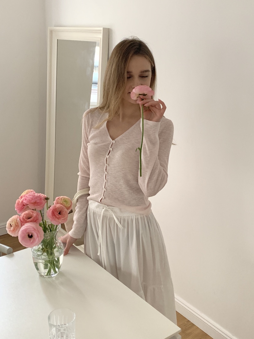 LOGARDEN韓國㊣直郵東大門代購女裝新品25春夏休閑長袖T恤開衫LO GARDEN長袖T恤圖色4