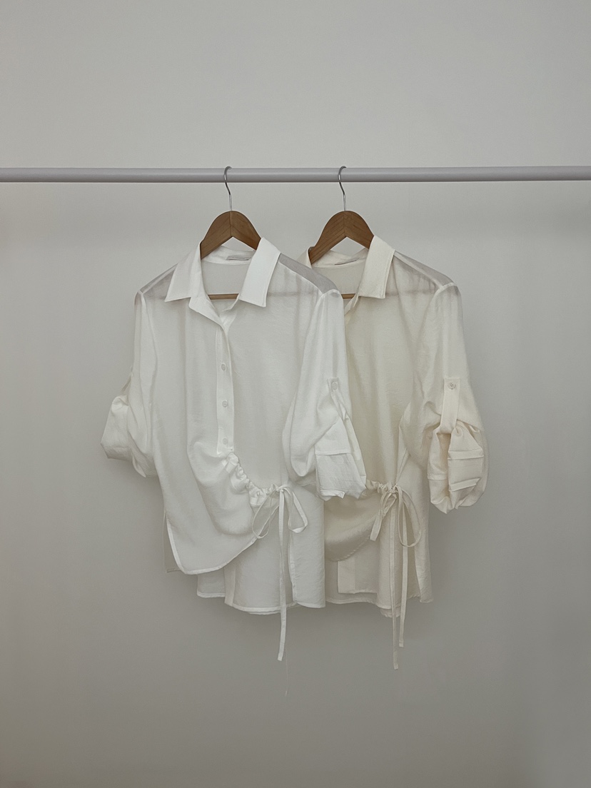 RE:OPENING韓國㊣直郵東大門代購女裝新款熱賣25春夏襯衫蕾絲衫RE:OPENING襯衫/蕾絲衫