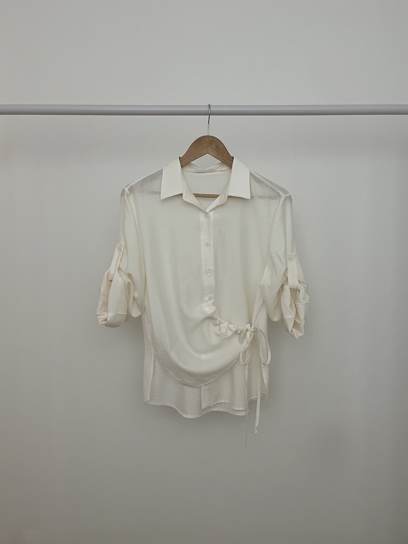 RE:OPENING韓國㊣直郵東大門代購女裝新款熱賣25春夏襯衫蕾絲衫RE:OPENING襯衫/蕾絲衫圖色2