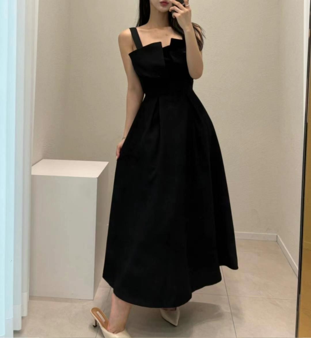 DRY FLOWER韓國㊣直郵東大門代購女裝新款人氣25春夏連衣裙DRY FLOWER連衣裙圖色2