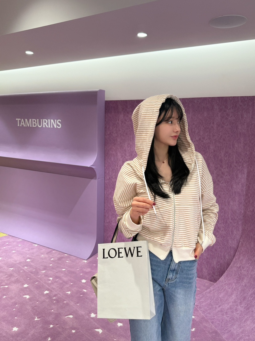 ON:UP韓國㊣直郵東大門代購女裝新款推薦熱賣25春夏衛衣連帽ON:UP衛衣