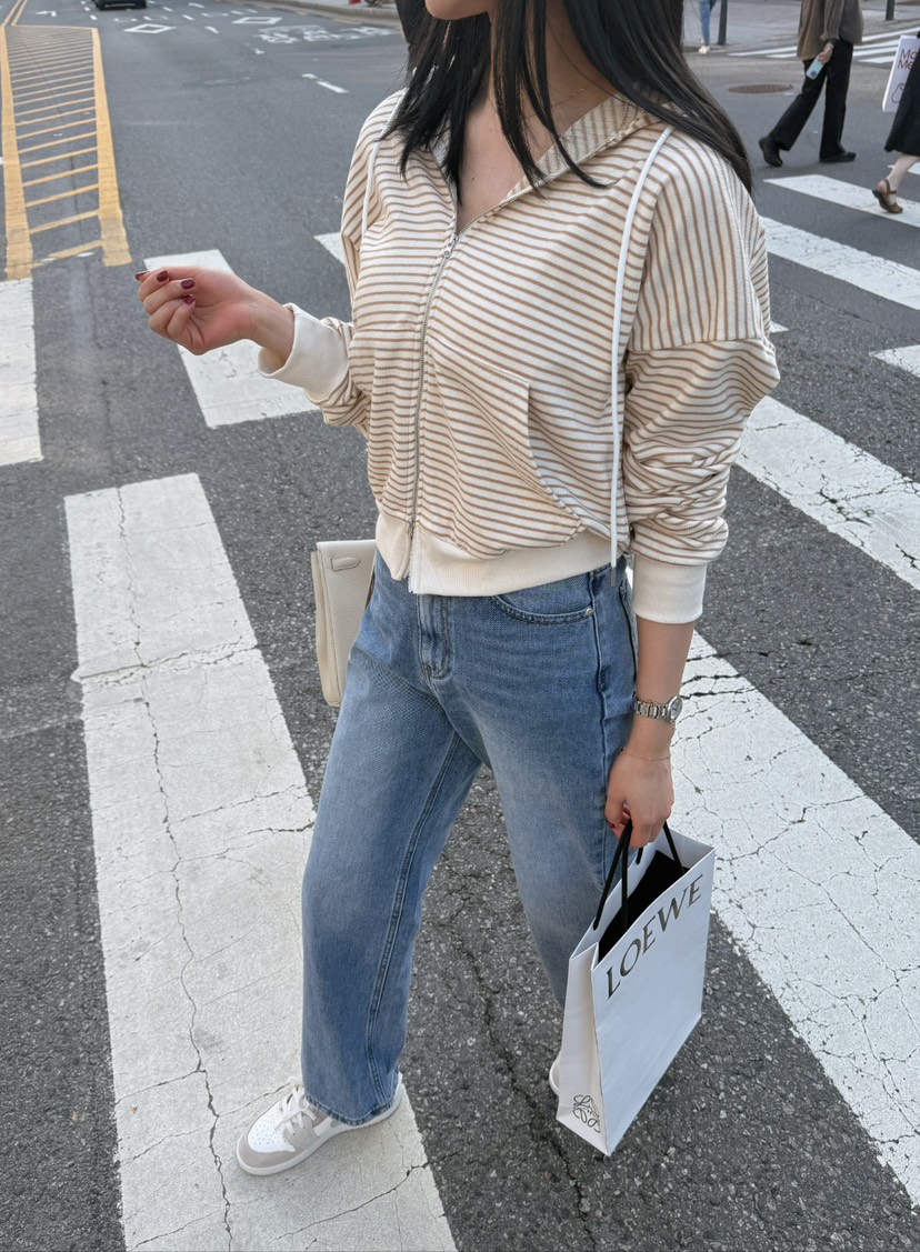 ON:UP韓國㊣直郵東大門代購女裝新款推薦熱賣25春夏衛衣連帽ON:UP衛衣
