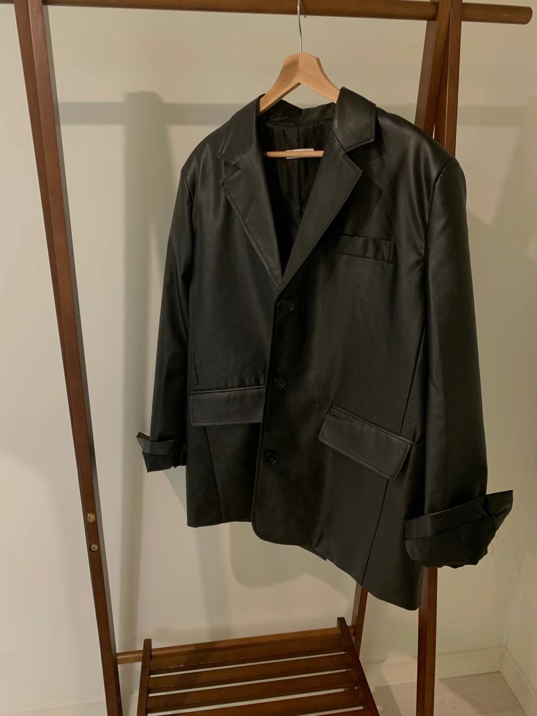 REALBLACK韓國㊣直郵東大門代購女裝新品25春夏人氣時尚夾克REALBLACK夾克圖色1