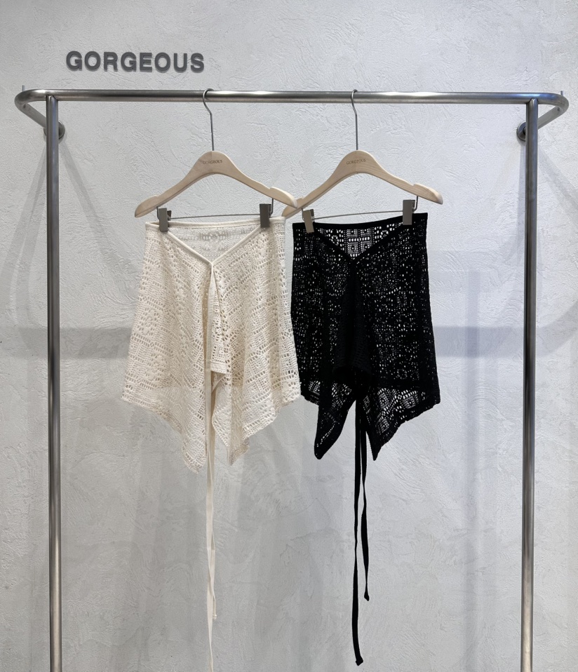 GORGEOUS韓國㊣直郵東大門代購女裝新款休閑人氣25春夏短裙GORGEOUS短裙