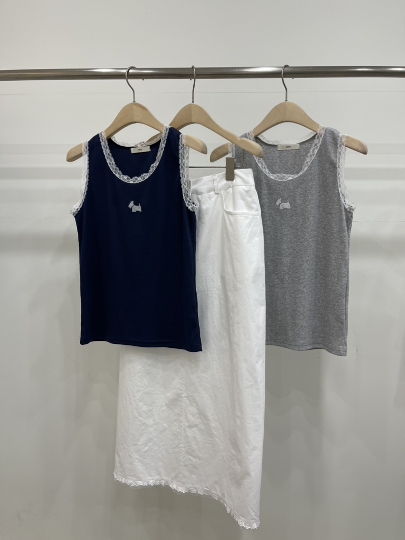 FIFTY直郵韓國代購㊣女裝新品時尚休閑人氣熱賣25春夏吊帶背心FIFTY吊帶/背心