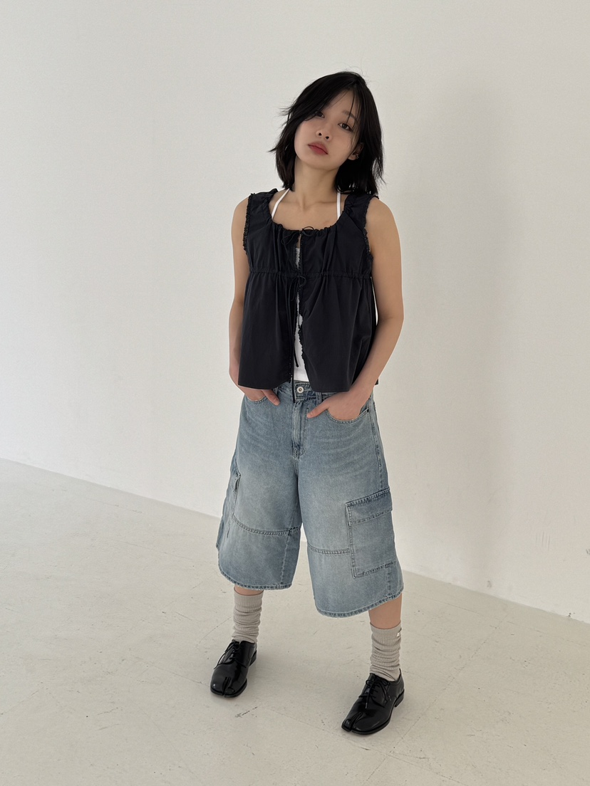 KARE/WEREPIECE韓國㊣直郵東大門代購女裝新款熱賣短褲工裝KARE/WEREPIECE短褲
