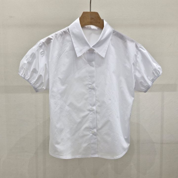IF U-이퓨-T韓國直郵㊣東大門實拍女裝新品熱賣襯衫蕾絲衫寬松IF U襯衫/蕾絲衫圖色2