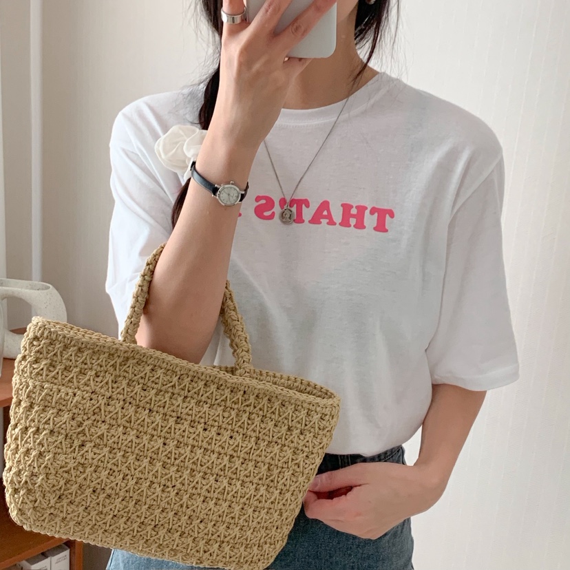 HELLO JINI韓國㊣直郵東大門代購女裝新款時尚人氣熱賣T恤HELLO JINIT恤