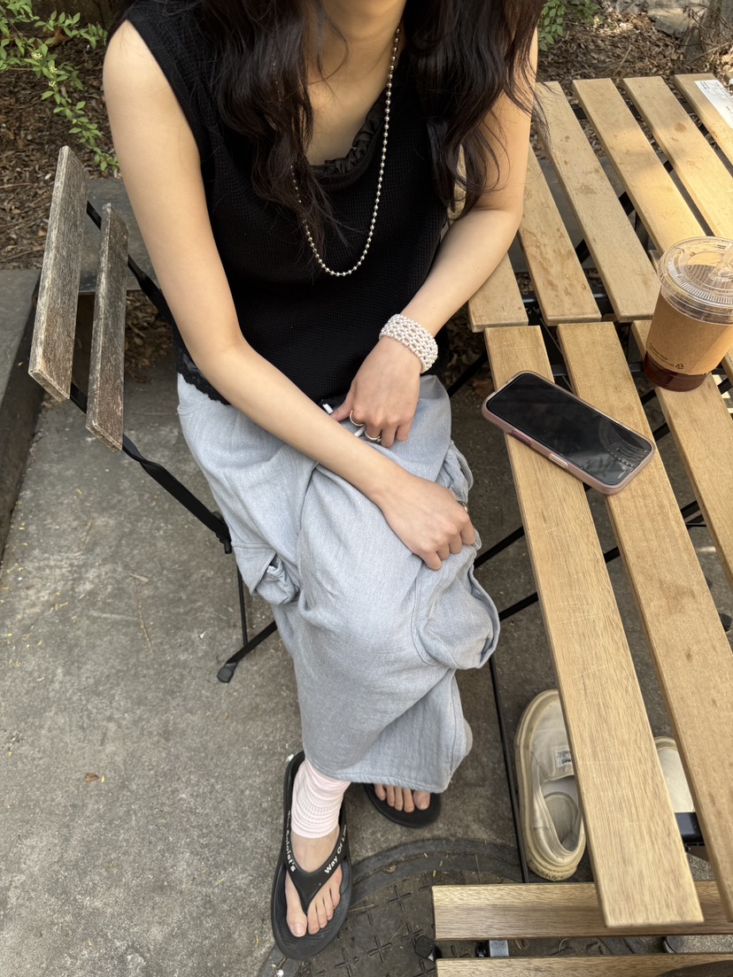 FRANC—L直郵韓國代購㊣女裝新款時尚休閑25春夏熱賣吊帶背心FRANC吊帶/背心