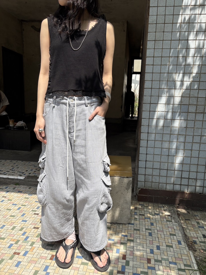 FRANC—L直郵韓國代購㊣女裝新款時尚休閑25春夏熱賣吊帶背心FRANC吊帶/背心