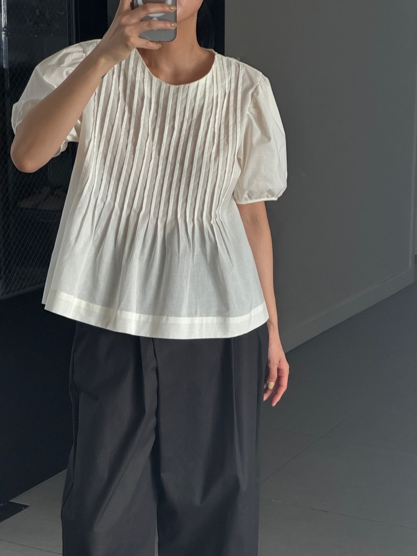 MILUI韓國直郵㊣女裝新品休閑人氣熱賣25春夏推薦襯衫蕾絲衫MILUI襯衫/蕾絲衫