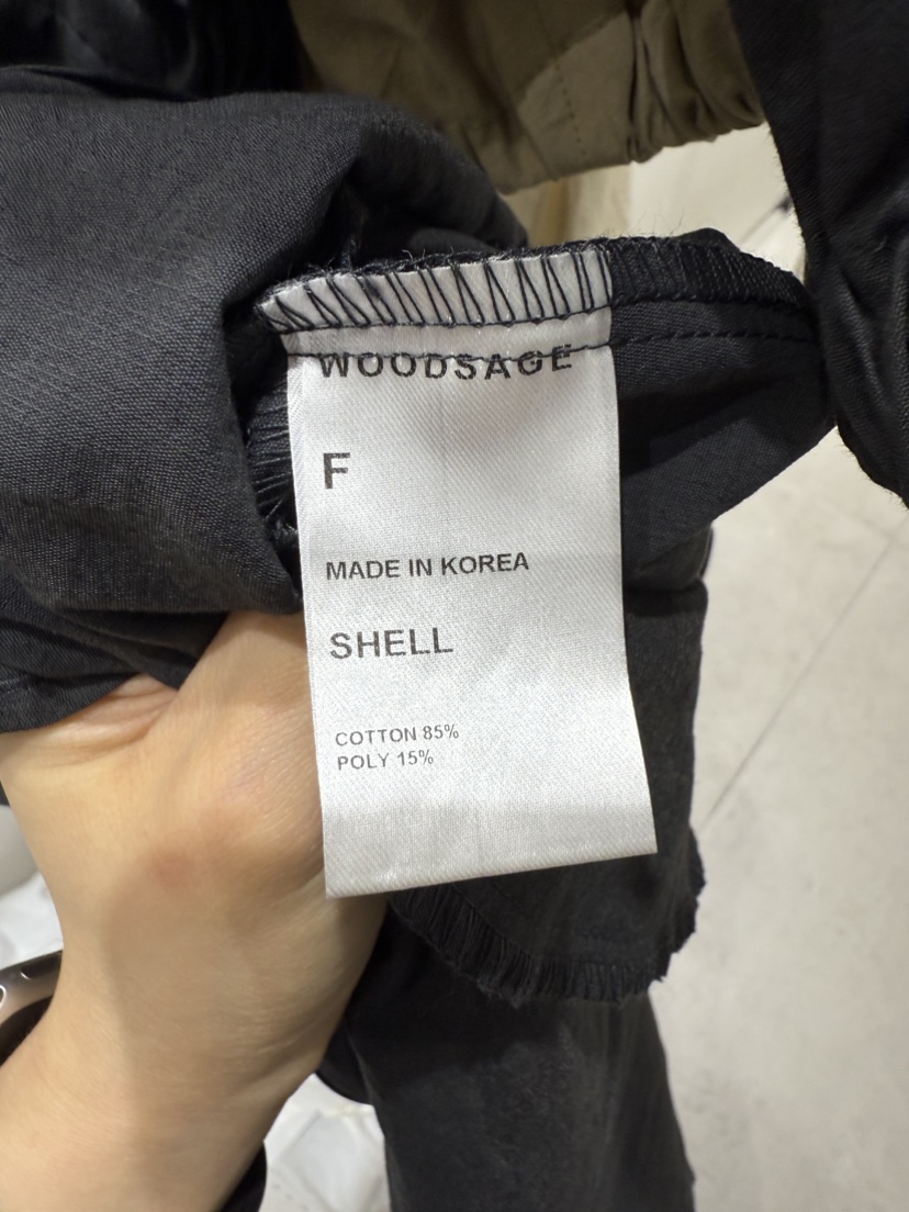 WOOD SAGE韓國直郵㊣東大門實拍女裝新品人氣時尚25春夏連衣裙WOOD SAGE連衣裙