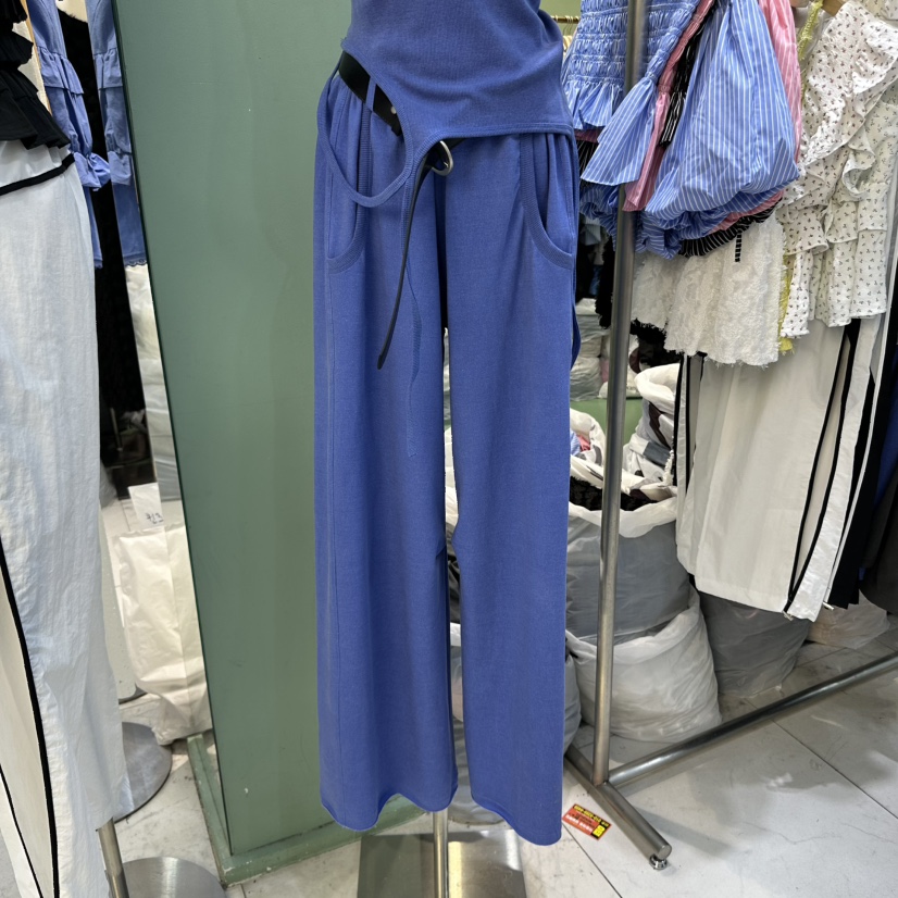 ROMANTIC NEWYORK韓國直郵㊣女裝新款休閑時尚休閑褲不含腰帶ROMANTIC NEWYORK休閑褲