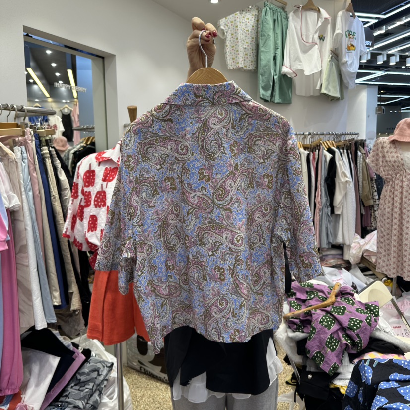 HAPPYBERRY直郵韓國代購㊣女裝新品25春夏熱賣人氣襯衫蕾絲衫HAPPYBERRY襯衫/蕾絲衫