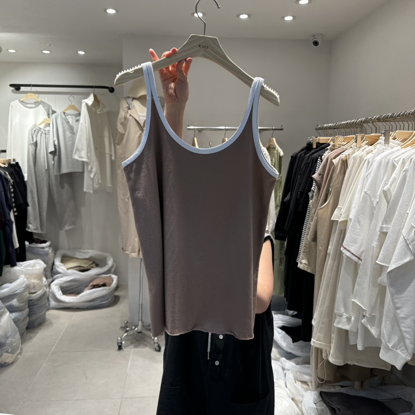 IN KIRA韓國直郵㊣東大門實拍女裝新品25春夏人氣吊帶背心IN KIRA吊帶/背心圖色2
